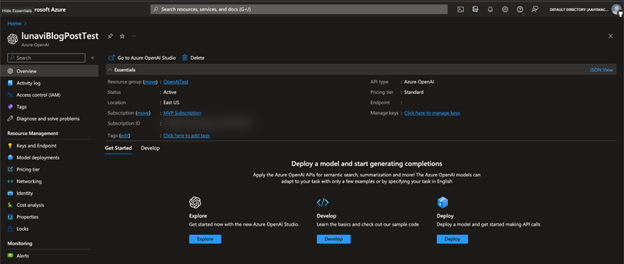 Landing Page